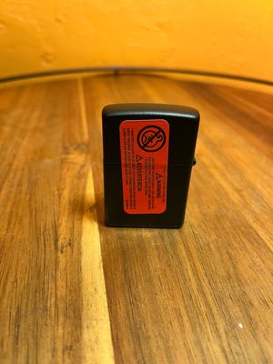 2007 CZ 759 Camel Book Series Breakfast Matte Black Sealed Unstruck Zippo Lighter
