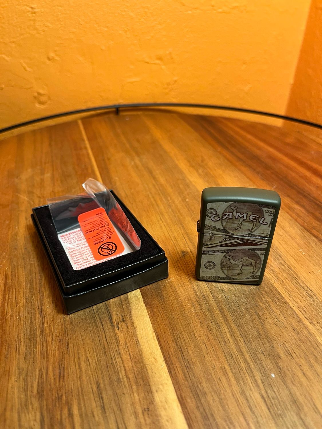 2007 Camel Cash Book Series Unstruck Zippo Lighter