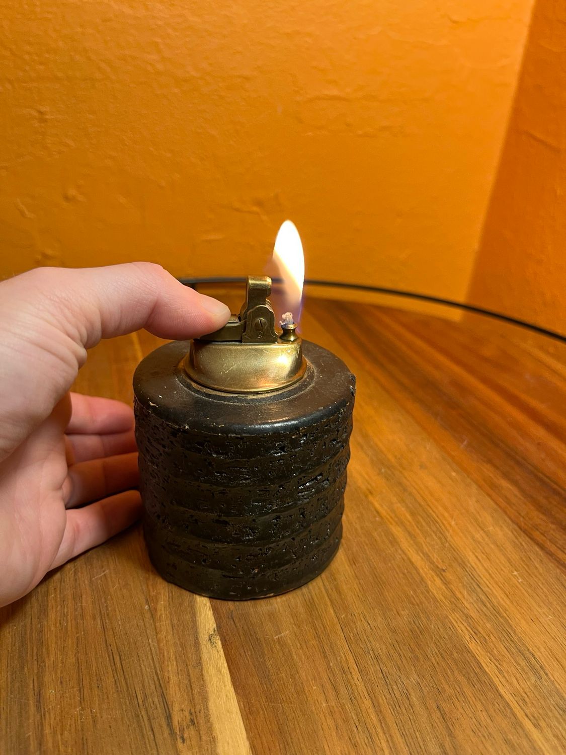 Imitation Pumice Table Lighter