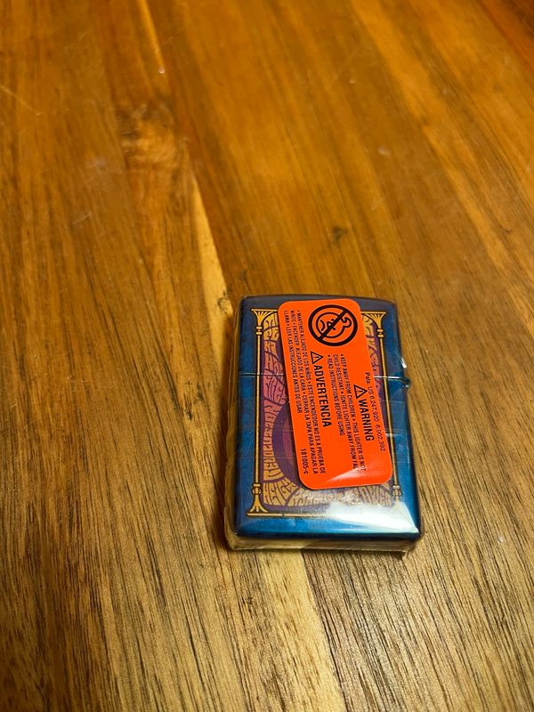 2018 Blue Eye Psychedelic Camel Sealed Unstruck Zippo Lighter