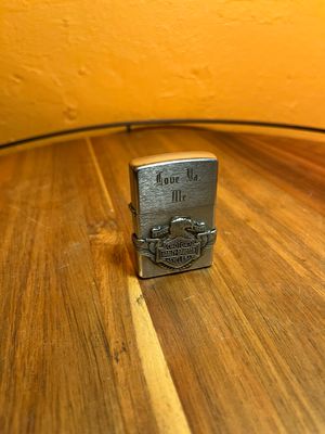 1999 Customized ‘Love Ya, Me / Lose It &amp; Die’ Harley Davidson Zippo Lighter
