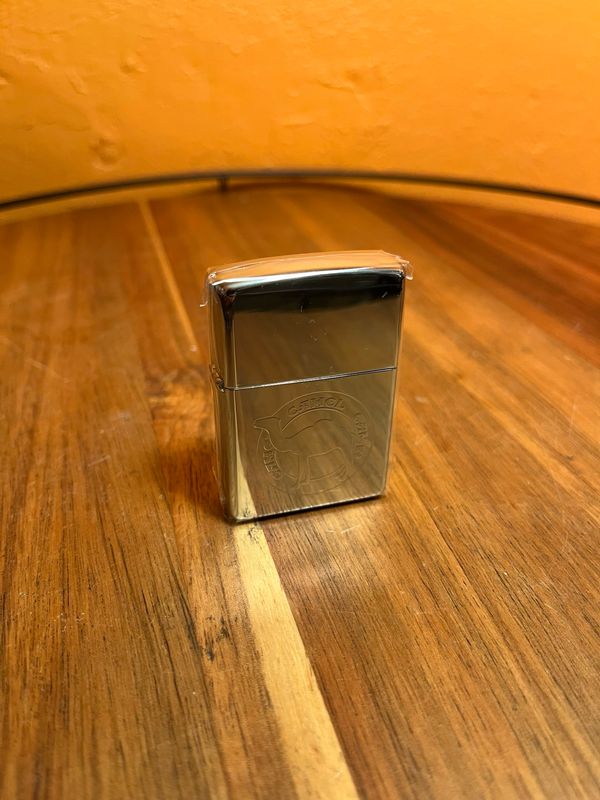 1999 Camel Full Mirrored Circle Sealed Unstruck Zippo Lighter