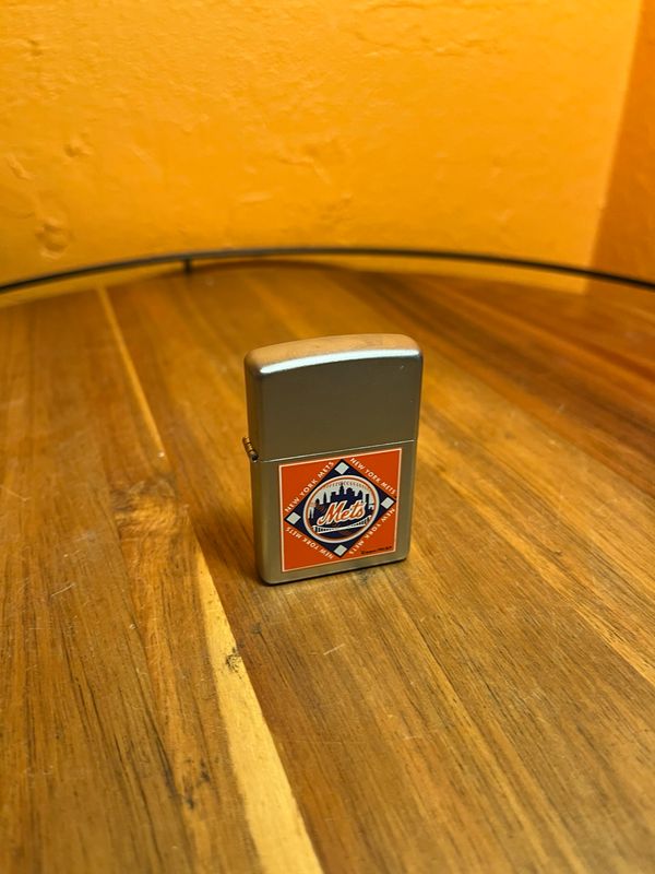 2007 New York Mets Sealed Unstruck Zippo Lighter