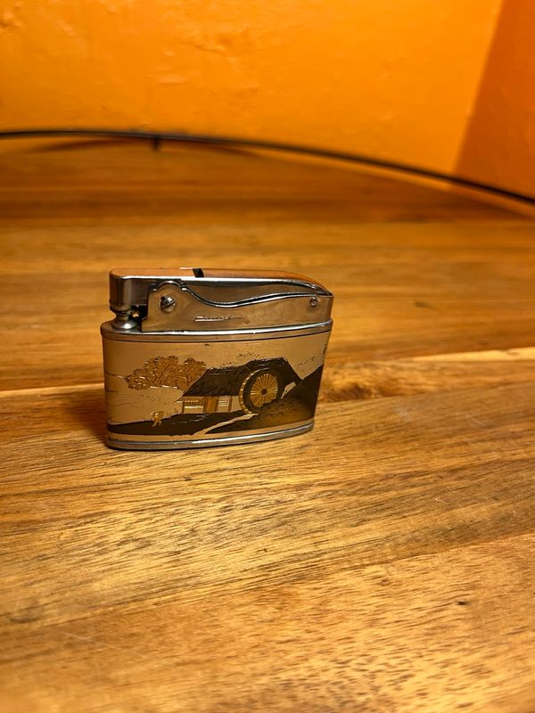 Electroform Japanese Scenes Flat Lighter