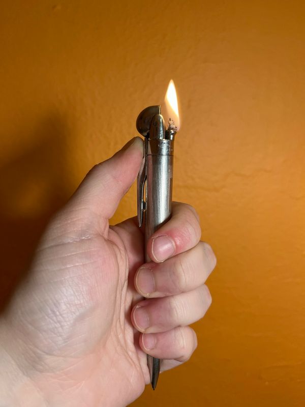 Ronson Rhodium Penciliter