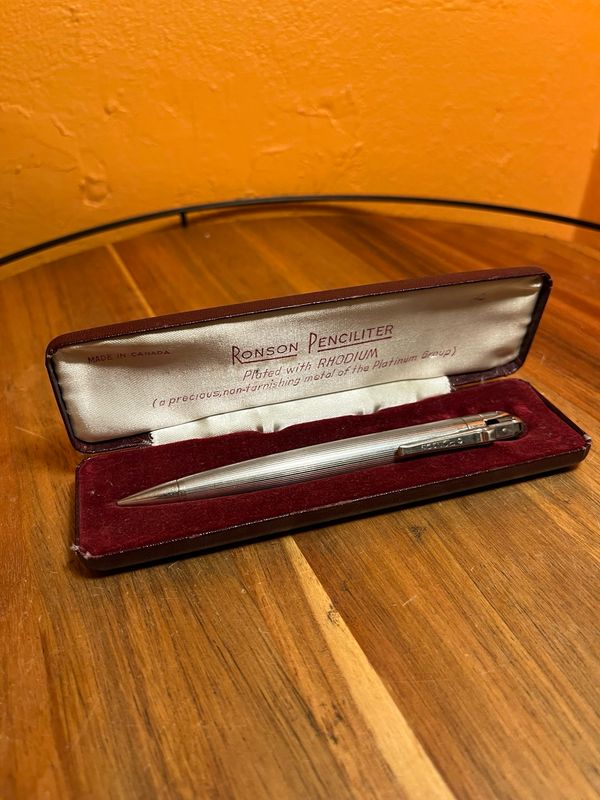 Ronson Rhodium Penciliter