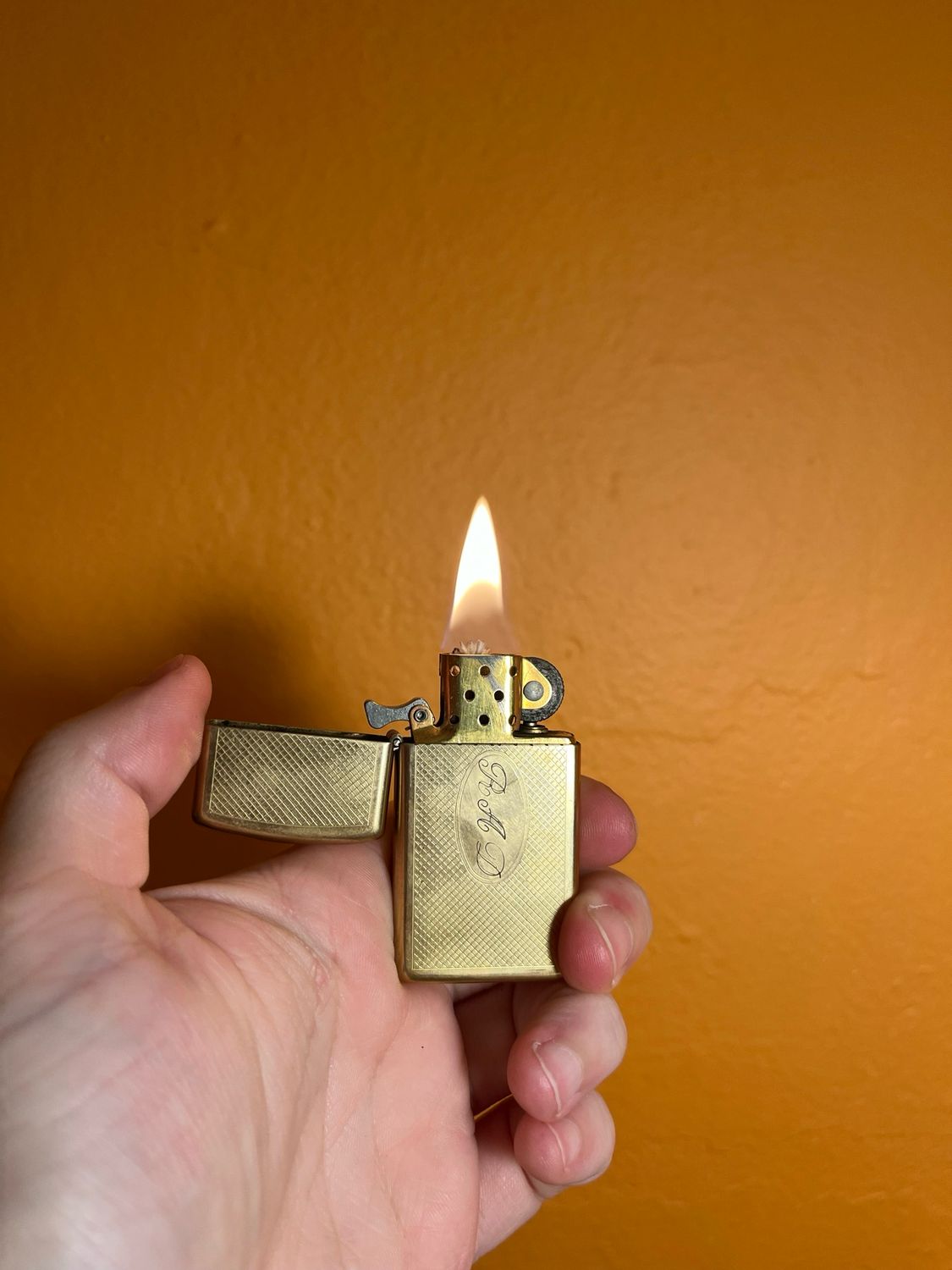 1992 Customized ‘RAD’ Zippo Slim Lighter