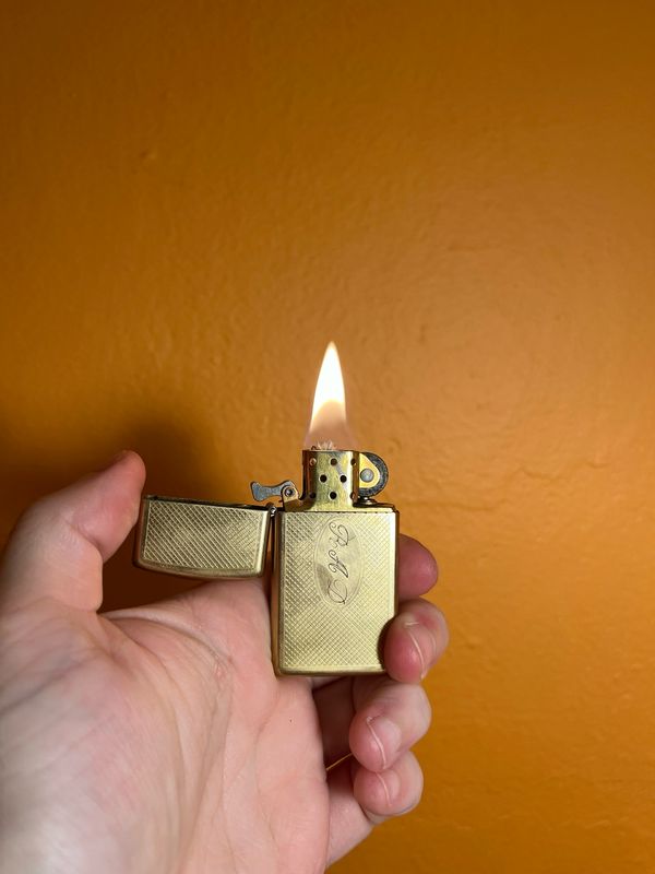 1992 Customized ‘RAD’ Zippo Slim Lighter