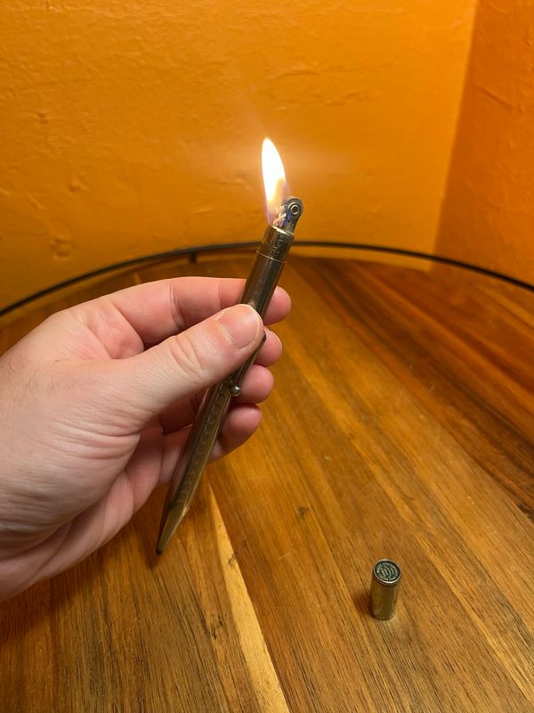 Hotel Magee Barbershop Bloomsburg PA Pencil Lighter