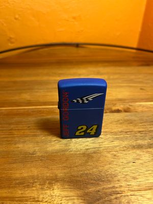 1996 Jeff Gordon NASCAR Blue Sealed Unstruck Zippo Lighter