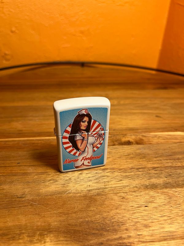 2025 Nurse Feelgood Pinup Sealed Unstruck Zippo Lighter