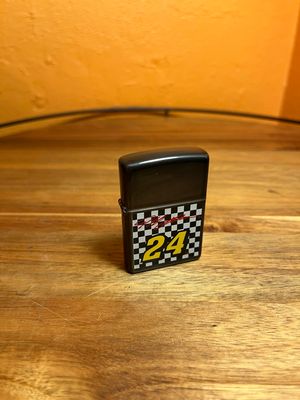 1996 Jeff Gordon Gunmetal NASCAR Sealed Unstruck Zippo Lighter