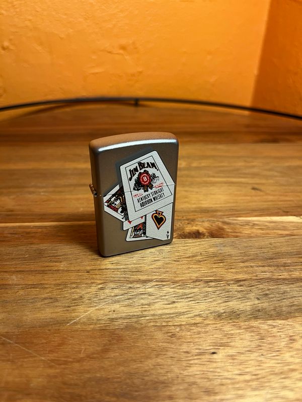 2006 Jim Beam Poker Sealed Unstruck Zippo Lighter