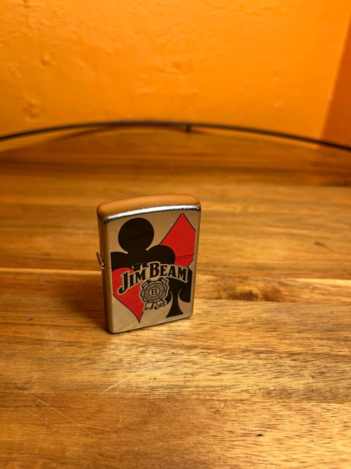 2007 Jim Beam Poker Suits Sealed Unstruck Zippo Lighter