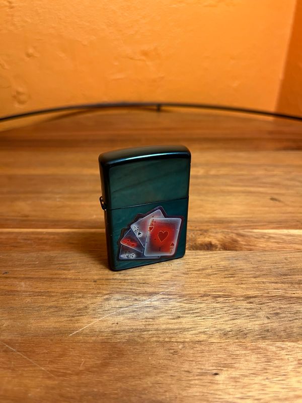 2006 Blue Ace Zippo Lighter
