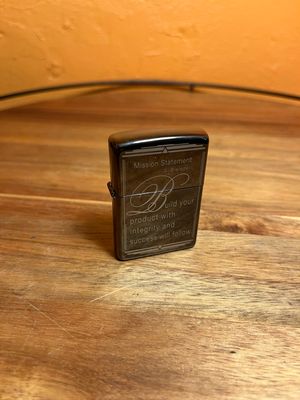 2004 Mission Statement Zippo Lighter
