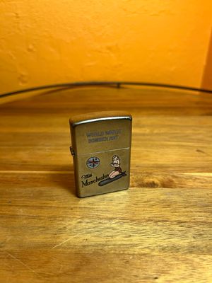 2022 Red Miss Manchester WWII Bomber Pinup Art Zippo Lighter