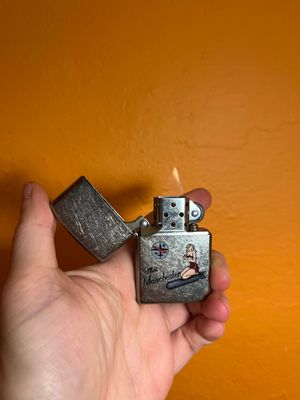 2022 Red Miss Manchester WWII Bomber Pinup Art Zippo Lighter
