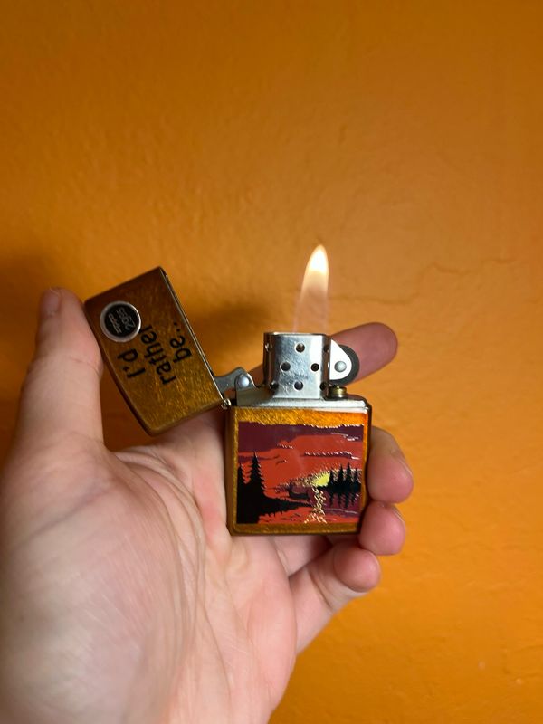 2006 I’d Rather Be Outdoors Zippo Lighter