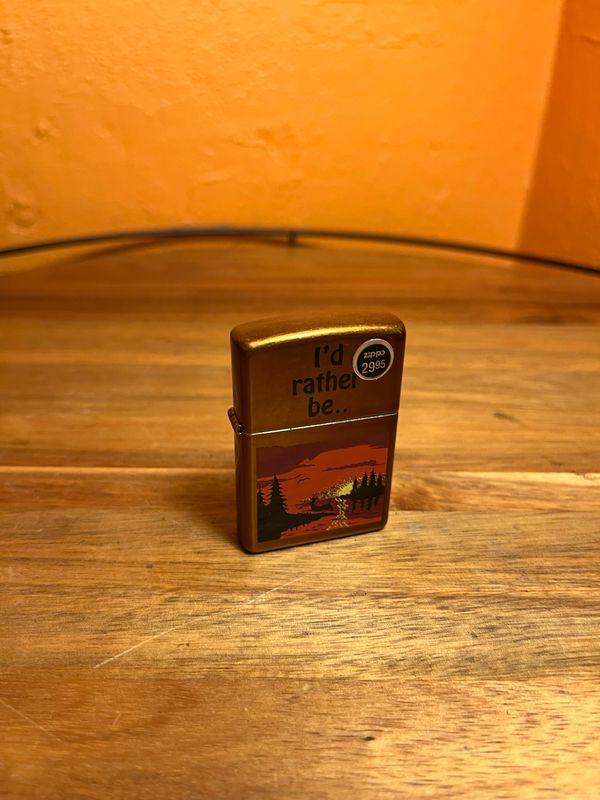 2006 I’d Rather Be Outdoors Zippo Lighter