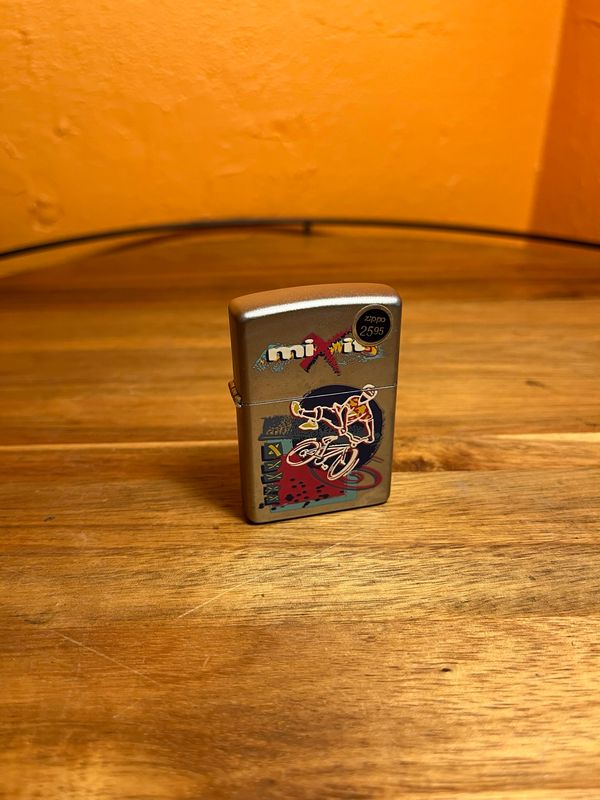 1999 Mix It Biking Zippo Lighter
