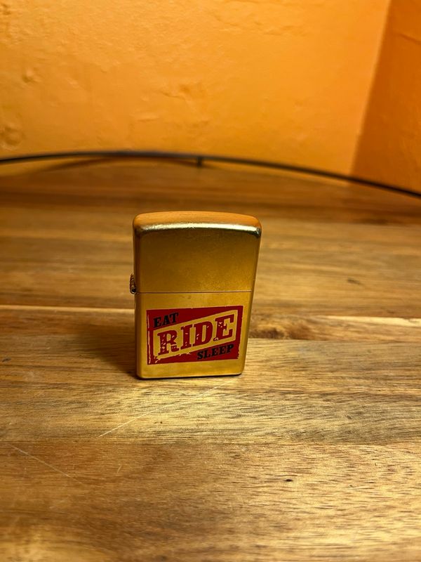 2004 Eat Ride Sleep Zippo Lighter