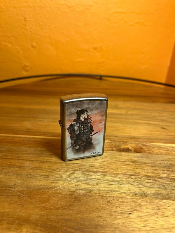 2022 Royo Samurai Illustration Zippo Lighter