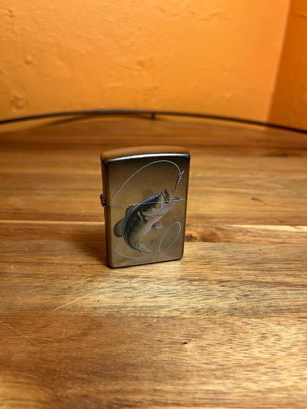 2019 Bass Fishing Zippo Lighter
