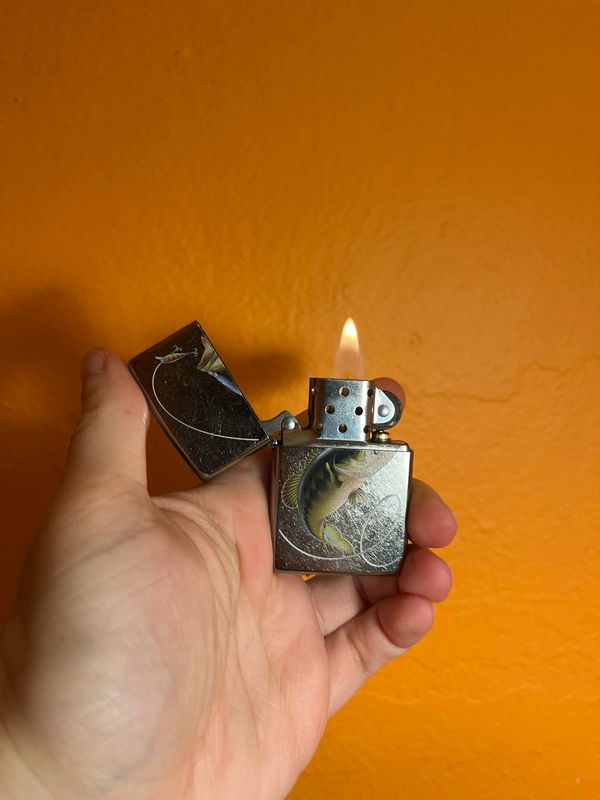 2019 Bass Fishing Zippo Lighter