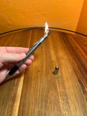 1938 Mount Moriah Lodge Freemason Pen Lighter