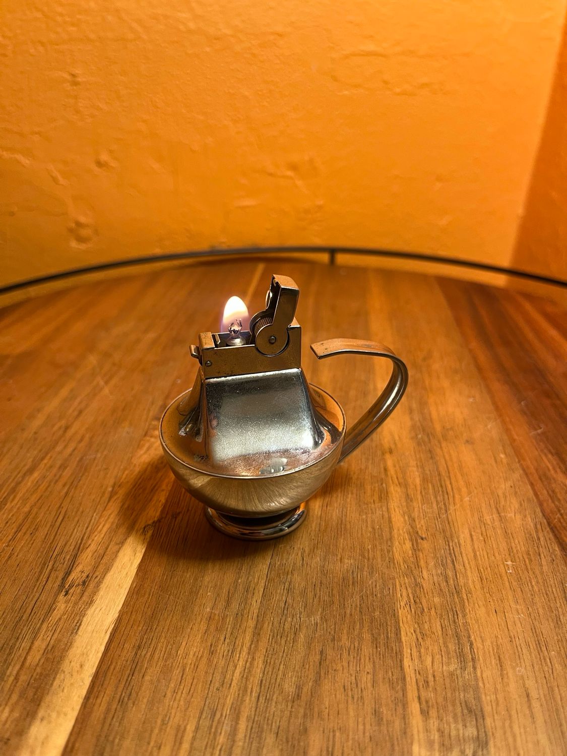 ASR Ascot Demi-Tasse Damaged Handle Table Lighter