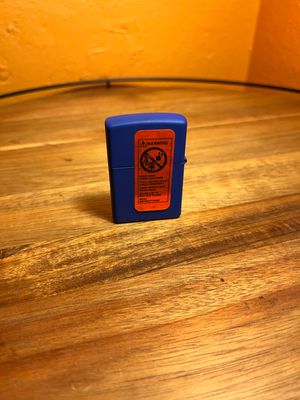 Blue Smith &amp; Wesson Eagle Sealed Unstruck Zippo Lighter