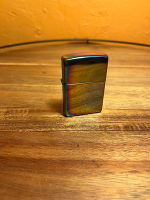 2008 Customized ‘1/27/01 With All My Love Michelle’ Purple Spectrum Zippo Lighter