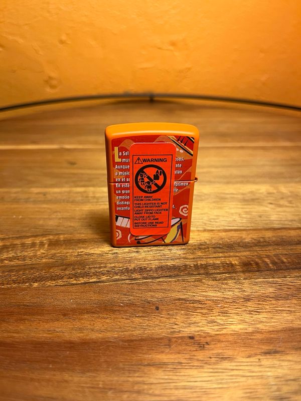 2005 CZ 693 Camel Salsa Unstruck Zippo Lighter