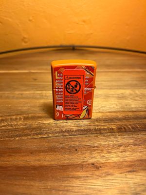 2005 CZ 693 Camel Salsa Unstruck Zippo Lighter