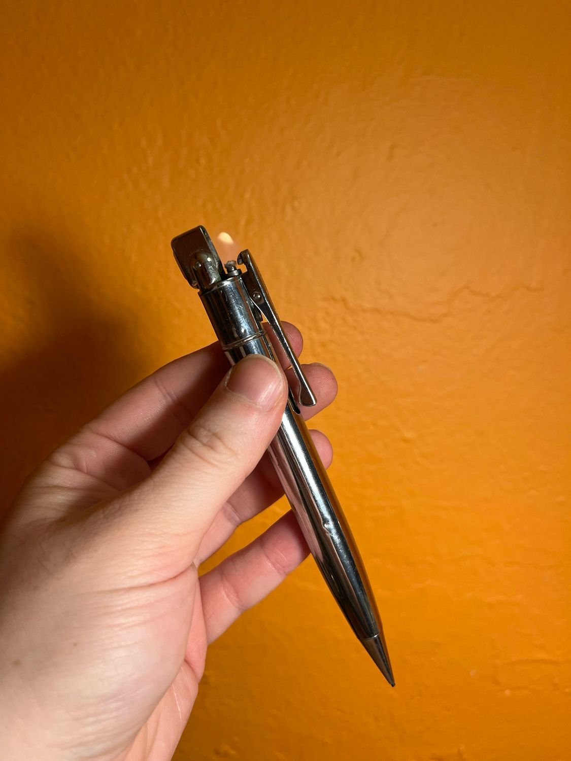 Silver Pencil Lighter