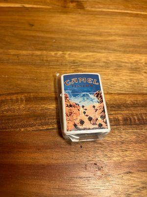 2005 CZ 691 Camel Ocean Waves Unstruck Zippo Lighter