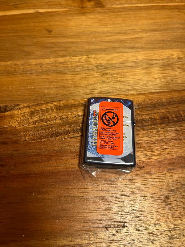 2005 CZ 695 Camel Disco Unstruck Zippo Lighter
