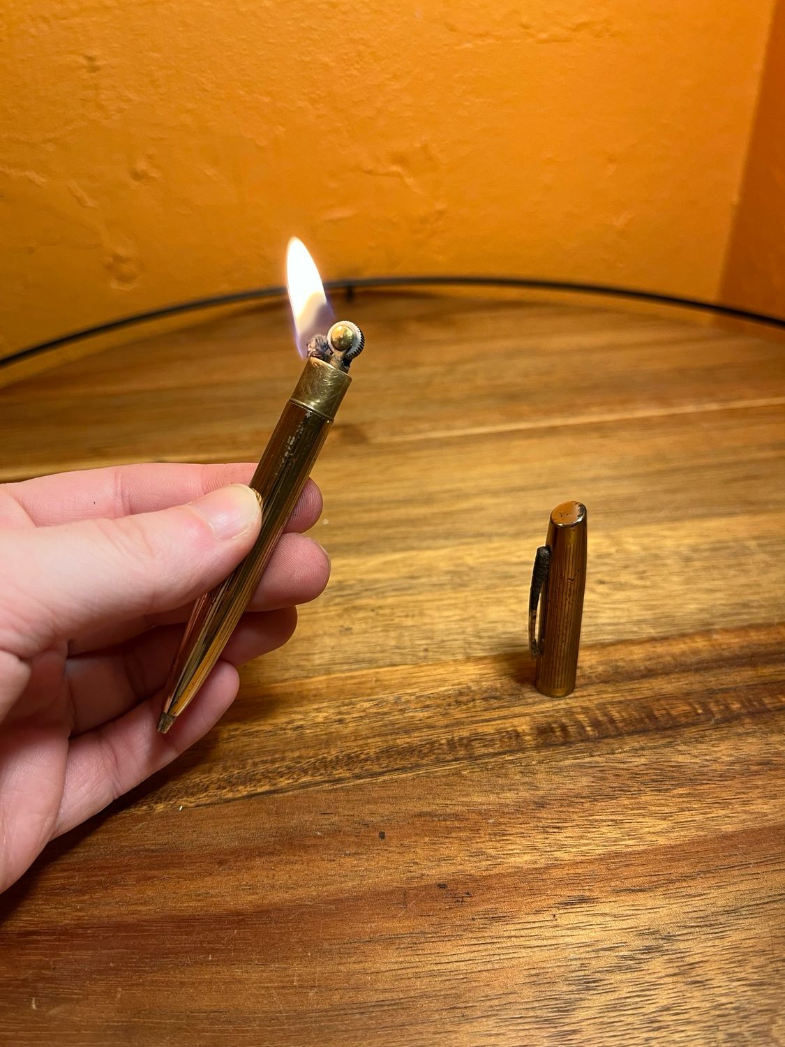 Golden Pencil Lighter