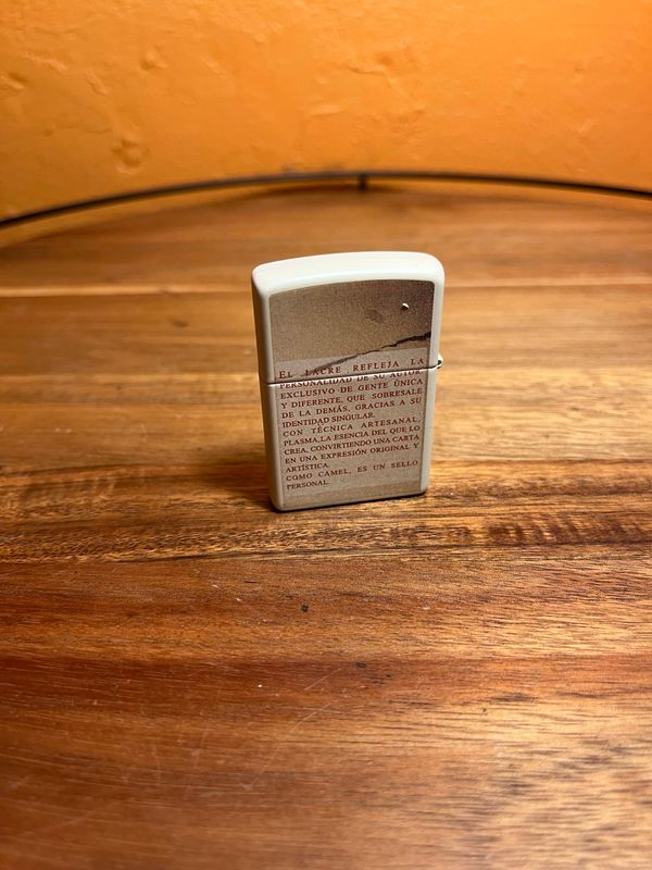 2005 CZ 686 Camel Wax Seal Unstruck Zippo Lighter