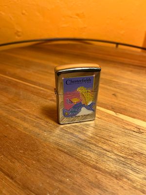 1993 Chesterfield Great Bay Martha Saint Martin Mermaid Sunset Souvenir Zippo Lighter