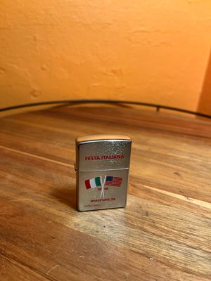 1998 Festa Italiana Bradford PA 225/300 Sealed Unstruck Zippo Lighter