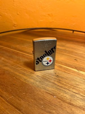 2001 Pittsburgh Steelers Sealed Unstruck Zippo Lighter
