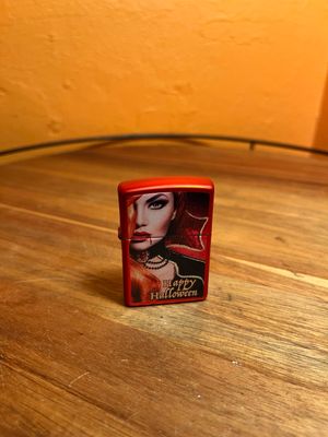 2021 Happy Halloween Vampire Pinup Girl Sealed Unstruck Zippo Lighter
