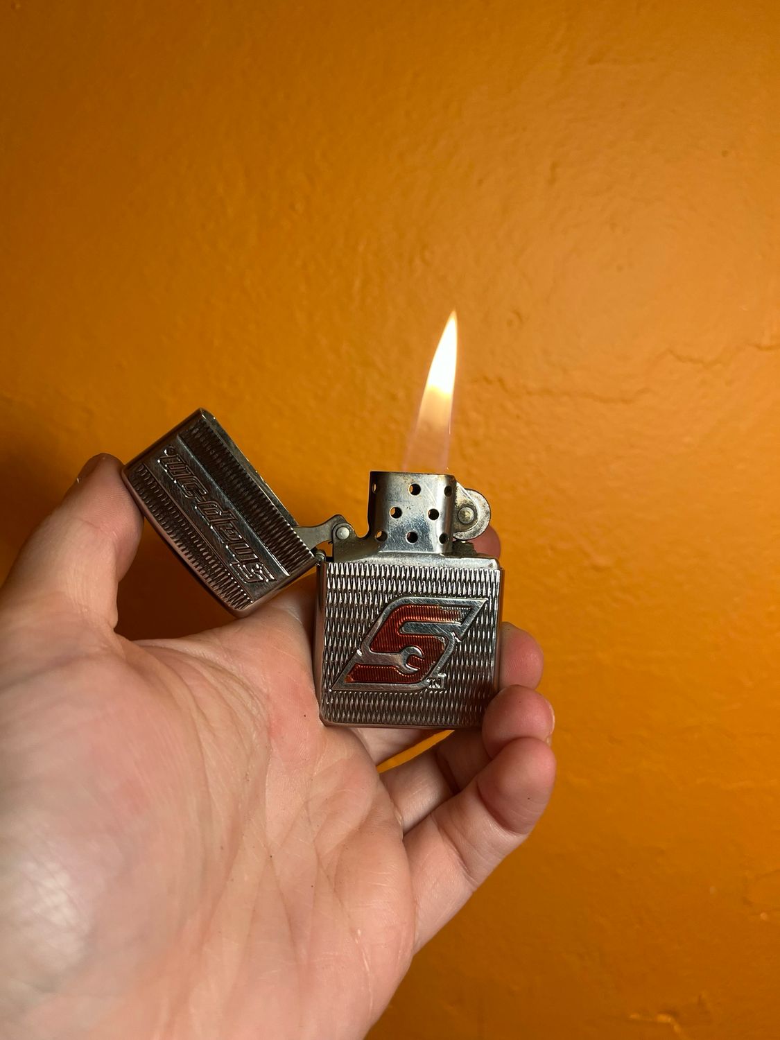 2015 Snap-On Embossed Zippo Lighter