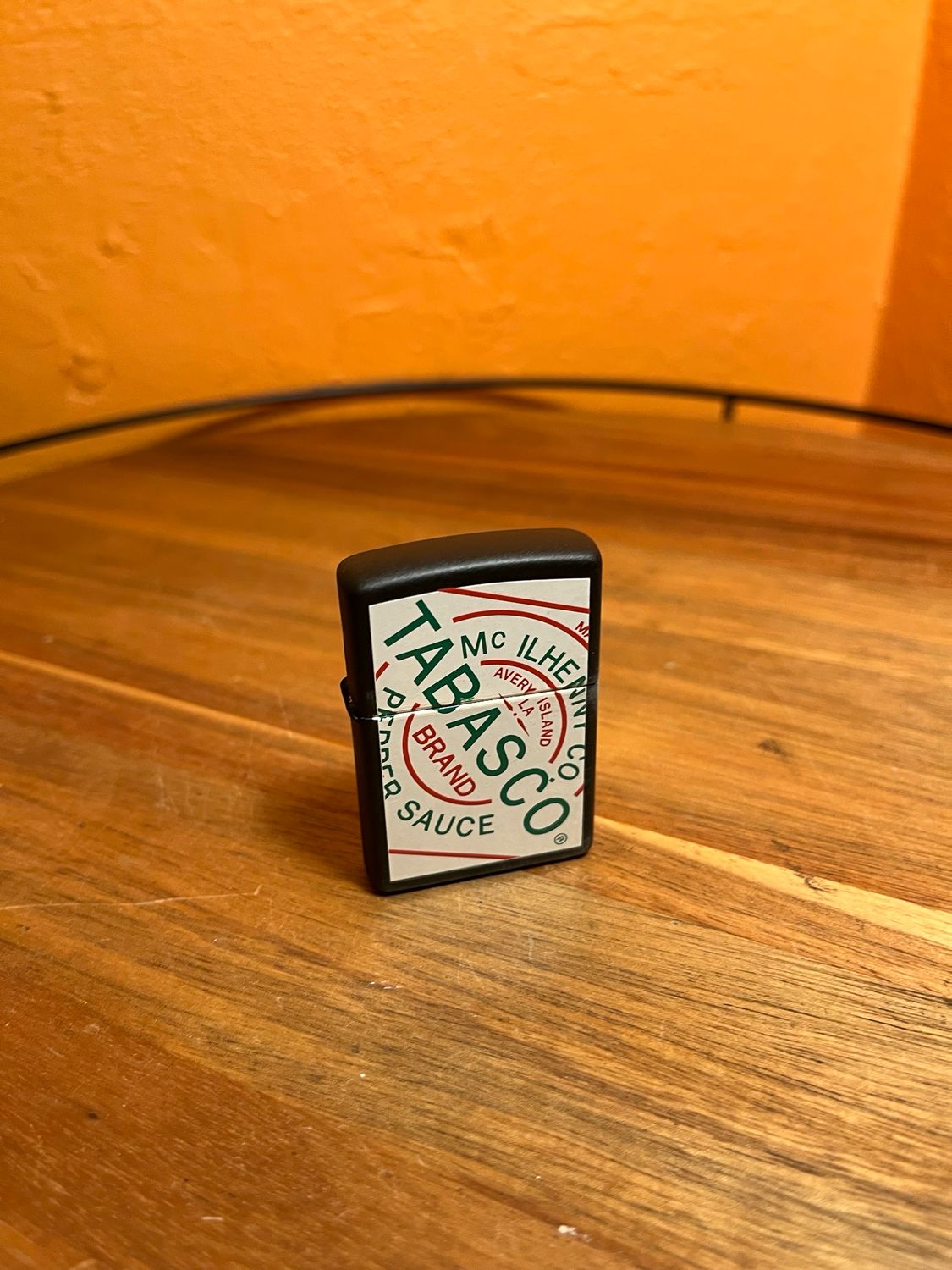 Tabasco Sauce Black Sealed Unstruck Zippo Lighter