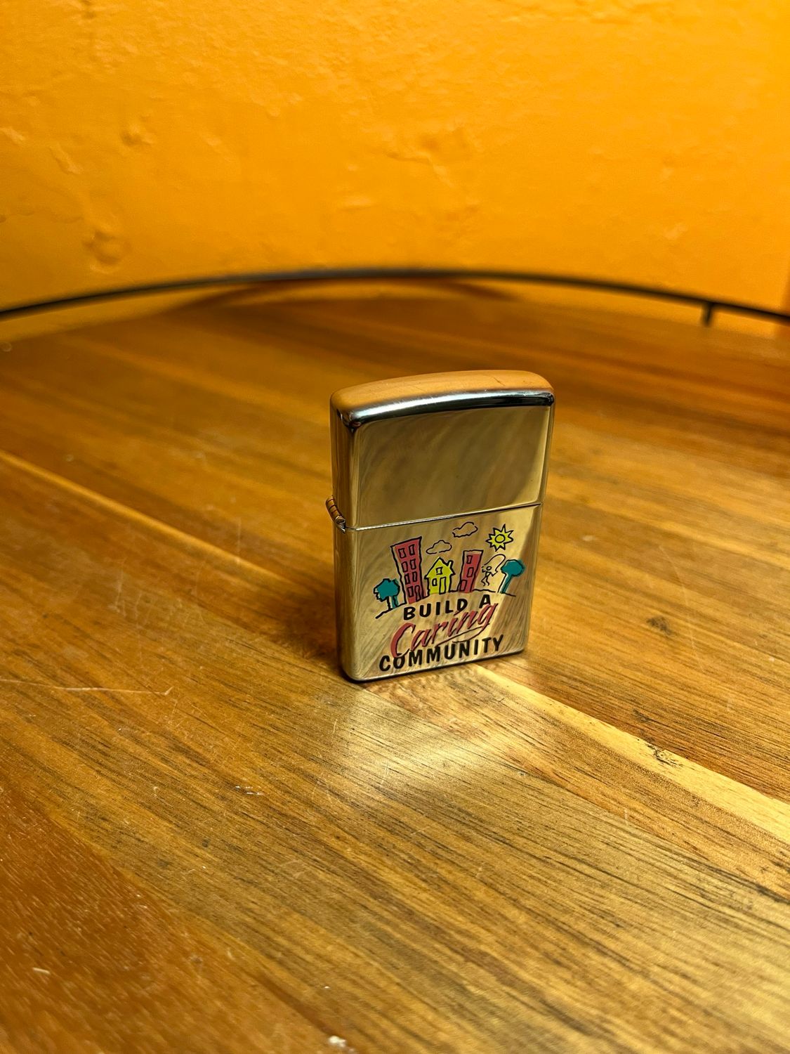 1997 Build A Caring Community Sealed Unstruck Zippo Lighter