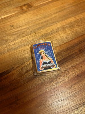 2000 Camel Pleasure To Burn Pinup Zippo Lighter