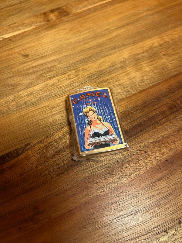 2000 Camel Pleasure To Burn Pinup Zippo Lighter