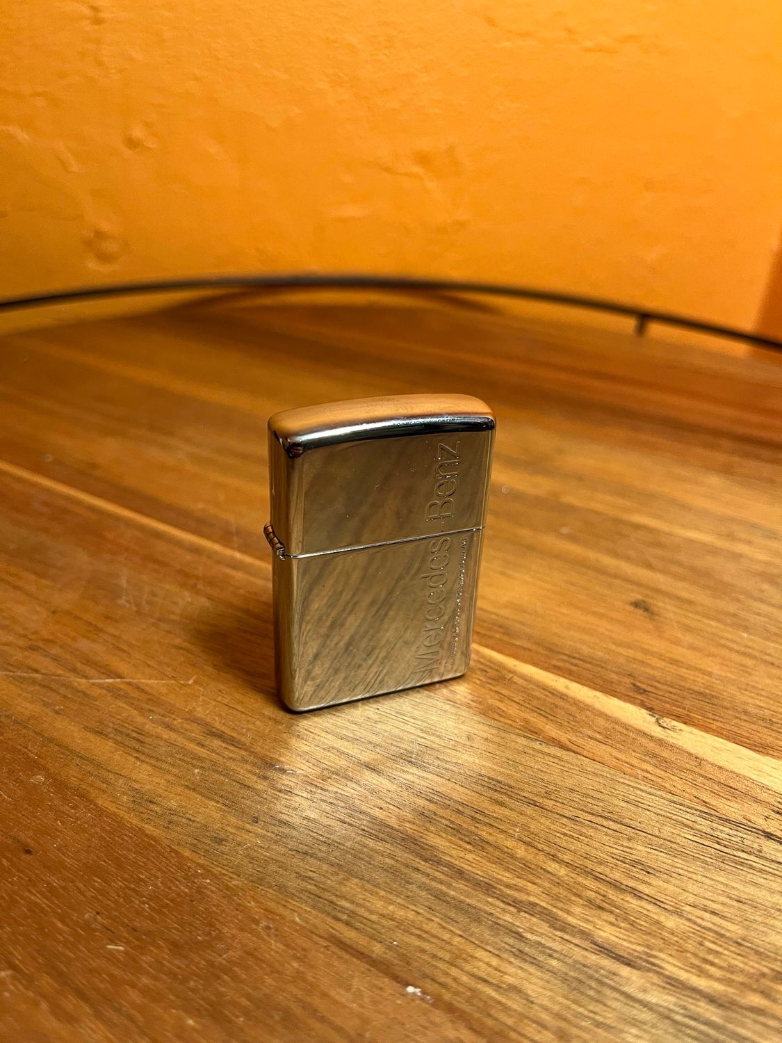 1998 Mercedes Benz Mirrored Sealed Unstruck Zippo Lighter